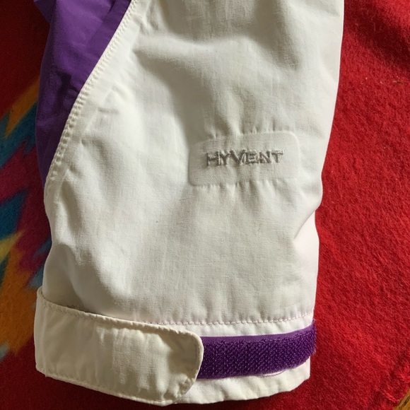 The North Face 3 in 1 Hyvent Hooded Womens Jacket POP OF PURPLE COLOR Size S - Picture 9 of 13
